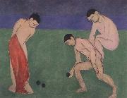 Henri Matisse Game of Bowks oil painting on canvas